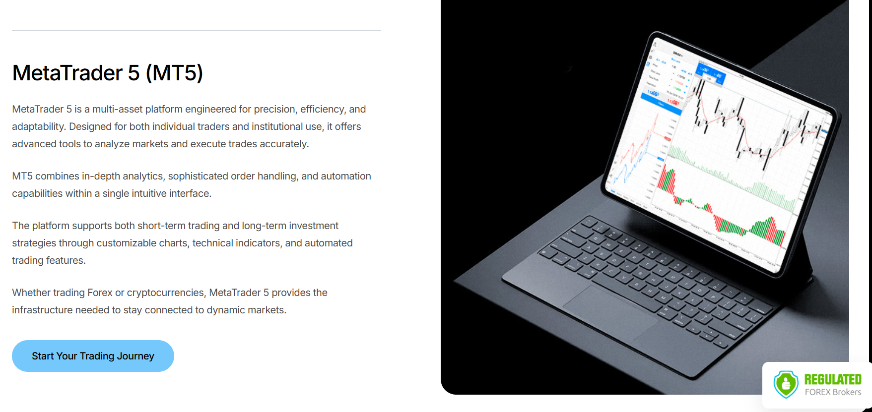 MetaTrader 5 platform